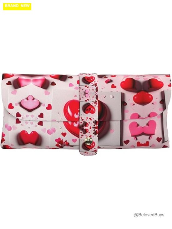 Leather Glasses Case Sunglasses Pouch Eyeglass Case Valentine\'s Day main image 4